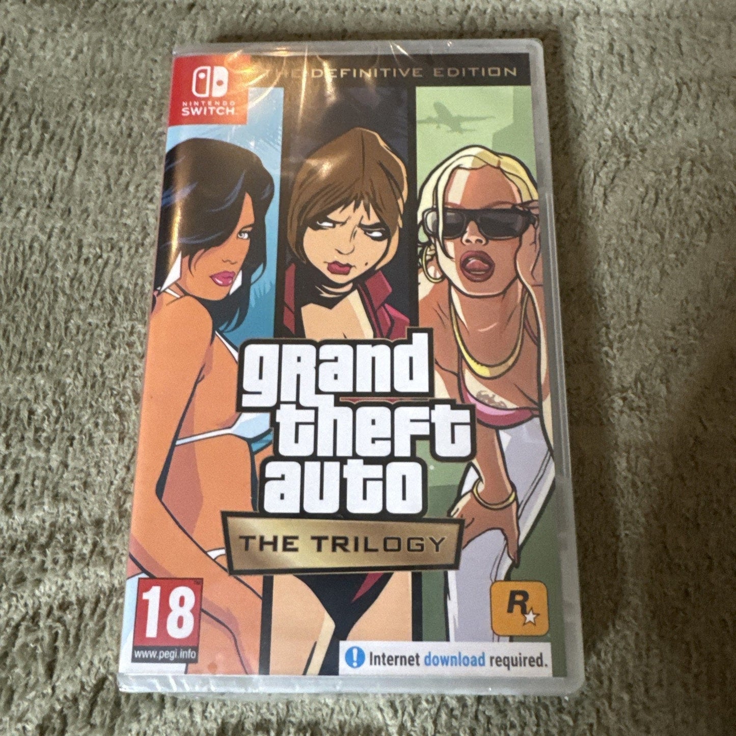 Grand Theft Auto: The Trilogy – Definitive Edition (Nintendo Switch, PAL)