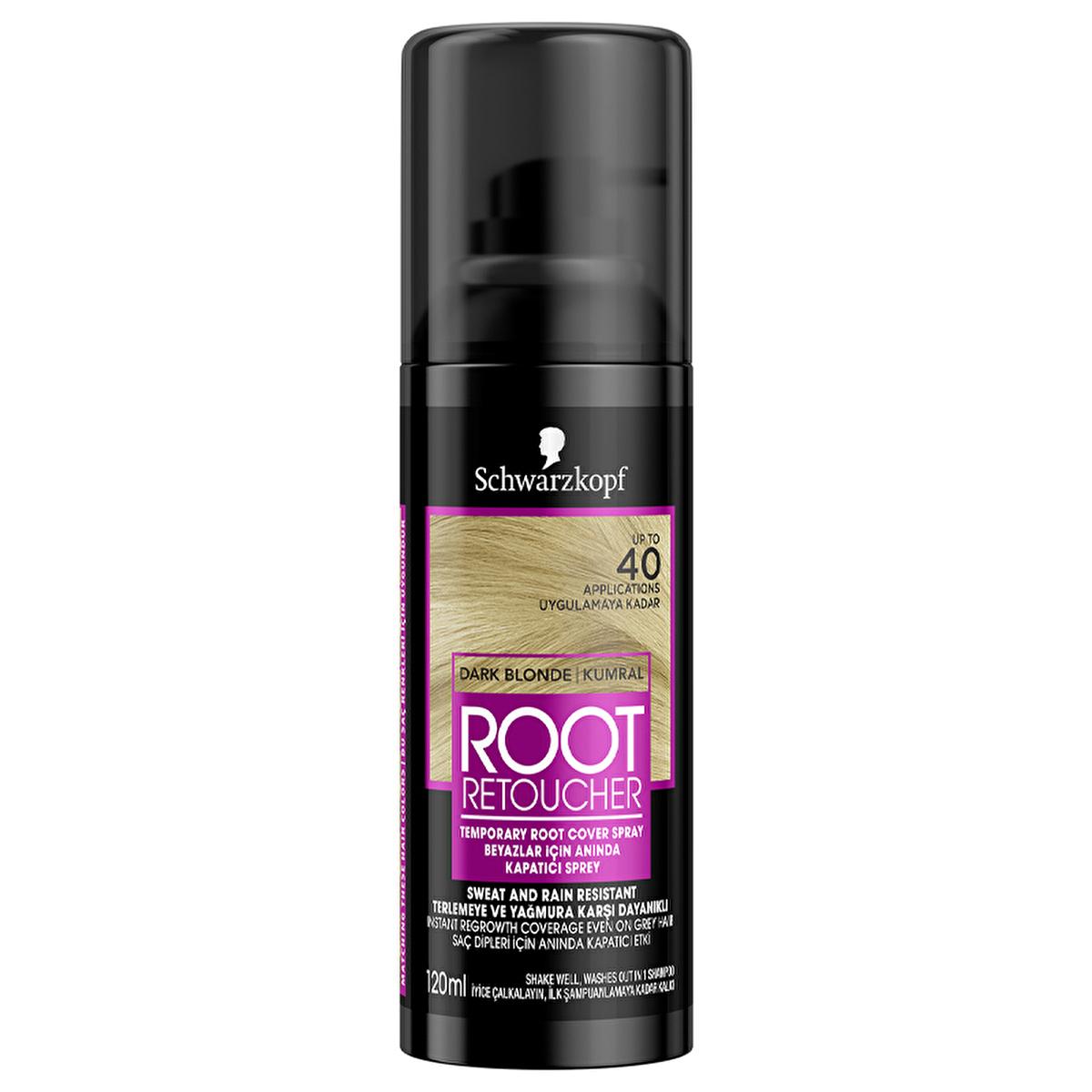 Root Retoucher Instant Root Coverage Hair Color Spray - 4.06 fl oz, Matte Finish, Temporary Hair Color Solution