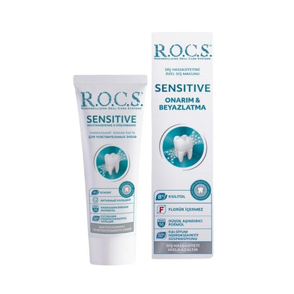 R.O.C.S. Sensitive Repair & Whitening Toothpaste - 75 ml
