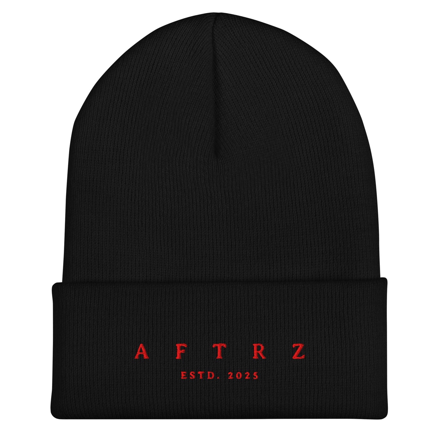 Aftrz Embroidered Cuffed Beanie