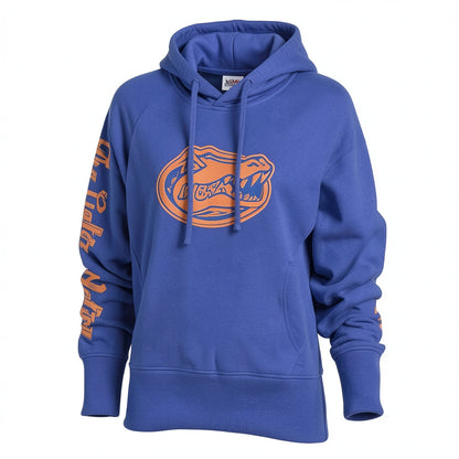 NCAA Florida Gators Heavenly Women's Relaxed-Fit Pullover Hood, Royal, Medium