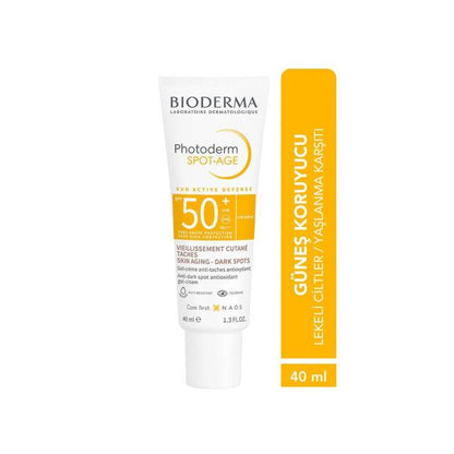 Bioderma Photoderm Spot-Age Sunscreen Cream SPF50+ - Anti-aging, Moisturizing, High SPF Protection