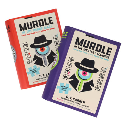 Murdle in the Mystery Mansion 500-Piece Jigsaw Puzzle