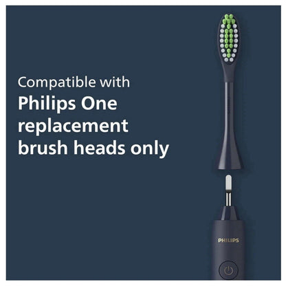 Philips One by Sonicare Battery Toothbrush HY1100/54 Midnight Blue