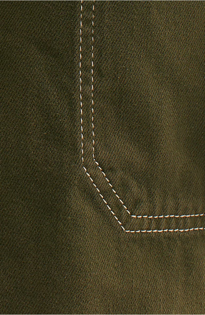 Free People Women's Splendor in The Grass Skirt, Army Green, Size 12