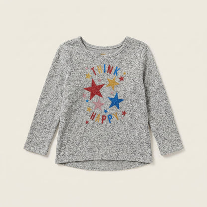 Epic Threads Girls Graphic Knit top, Size 2T