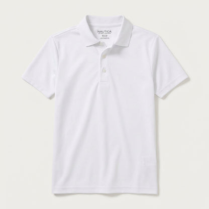 Nautica School Uniform Performance Polo, Big Boys Size Small/8