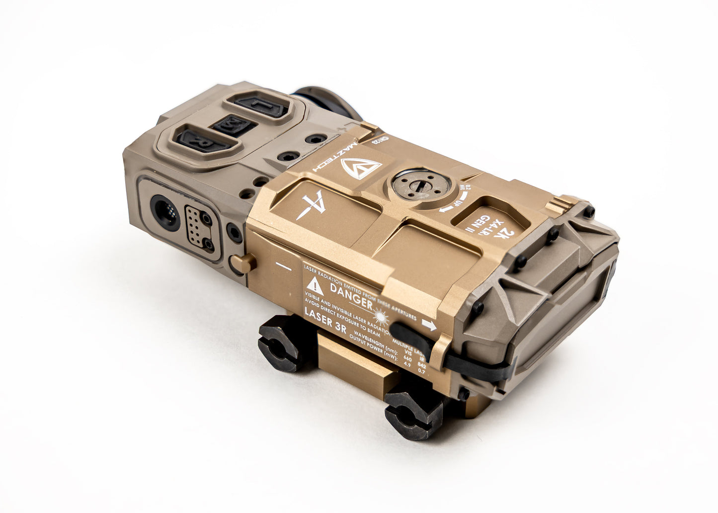 Maztech X4-LRF Gen 2 - Improved Up to 16,400 Yards Ranging & Ballistic Solver - Enhanced Laser Precision