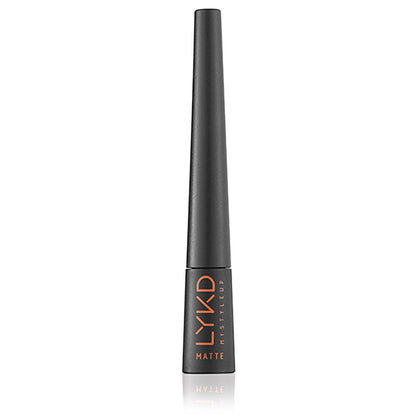 LYKD Matte Eyeliner 100 Black - Precise, Long-Lasting Liquid Eyeliner for Matte Finish
