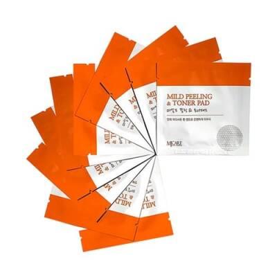 MjCare Mild Peeling Toner Pad - Gentle Exfoliating Pads | 10 Pack