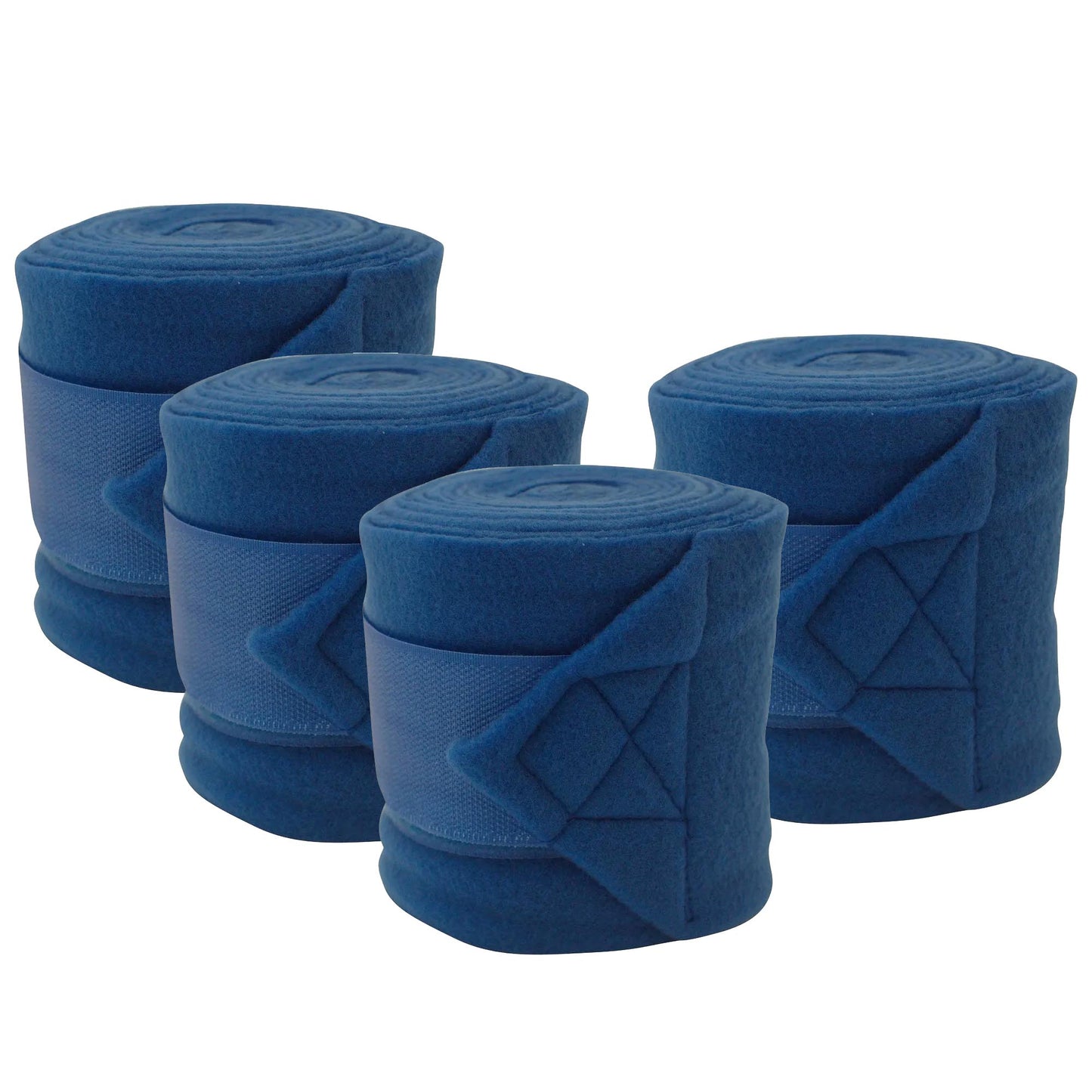 Horse Sense Fleece Polo Wraps - Reusable Set of 4