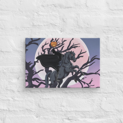 Sleepy Hollow Headless Horseman - on Canvas