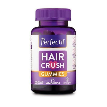 Vitabiotics Perfectil Hair Crush Gummies - 60 Chewable Tablets