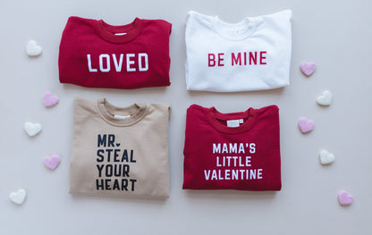 Loved Sweatshirt Romper - more colors