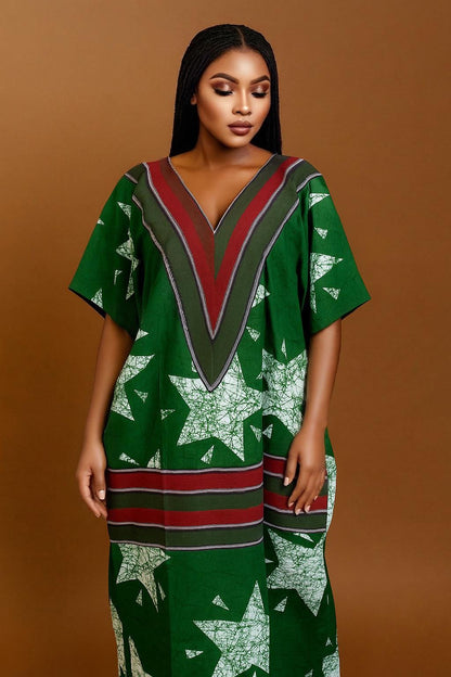 Imperiale’s ADIRE × ASO-OKE Bubu Kaftan Collection  - 3 different Styles