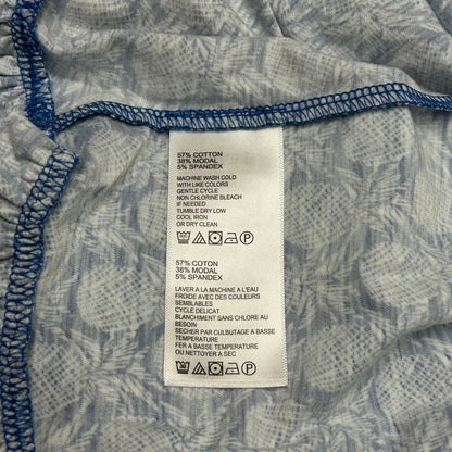 TOMMY BAHAMA Women's Fineapple Sleeveless SunDress Blue/White Turkish Sea Size S (New)