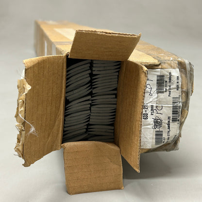 MANNINGTON COMM Burkebase Type TP Rubber Edge 78 Pack 1/8"X1"X36" Charcoal 633-217 (New)