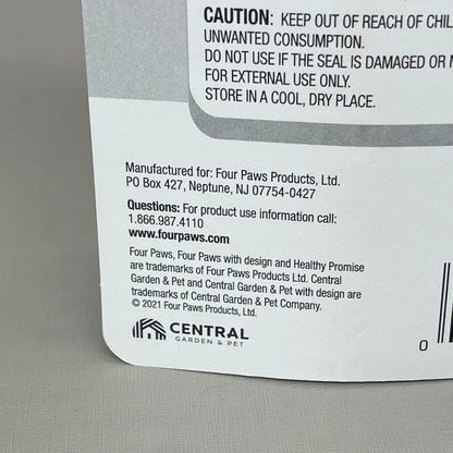 ZA@ FOUR PAWS Pack of 3 Quick Action Blood Stopper Styptic Powder Bottles 0.5oz BB 03/24 (New)