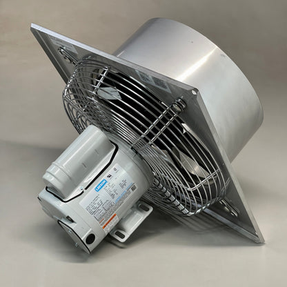 CANARM Tube Fan 12" Stainless Steel 1/4 HP Leeson Motor TF12S.S. CF1740 (New)