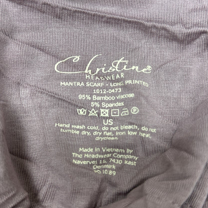 CHRISTINE HEADWEAR Mantra Scarf Long Swirls 1012-0473 (New)