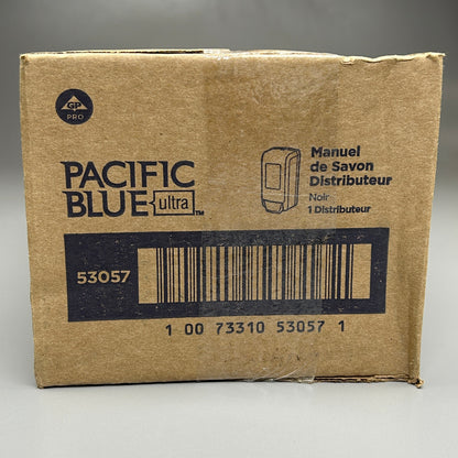 GEORGIA PACIFIC Pacific Blue Ultra Manual Soap Dispenser 53057 Black (New)