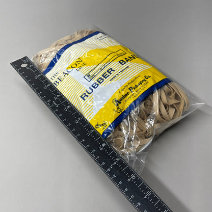 ANCHOR PACKAGING CO The Beacon Line Rubber Bands 1 lb Size 64 (New)
