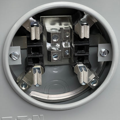 EATON B-Line 11 Meter Socket 125A 4 Jaw 1PH, NEMA 3R Top Feed 125 Amp (New)