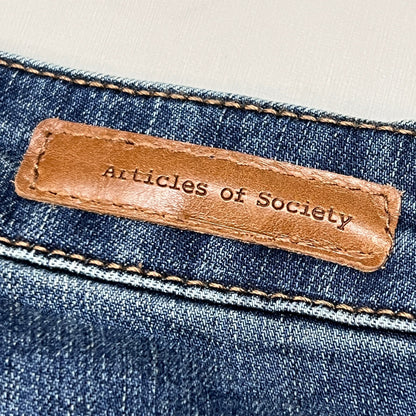 ARTICLES OF SOCIETY Aiea Denim Jeans Women's Sz 25 Blue 5352PLV-701 (New)