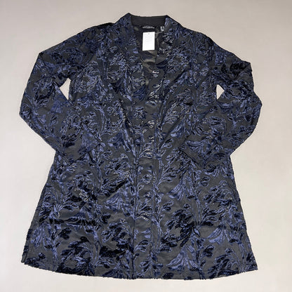 SUSAN GRAVER Knit Cardigan & Tank Set Women's Sz XS Navy A384258BY3671 (New)
