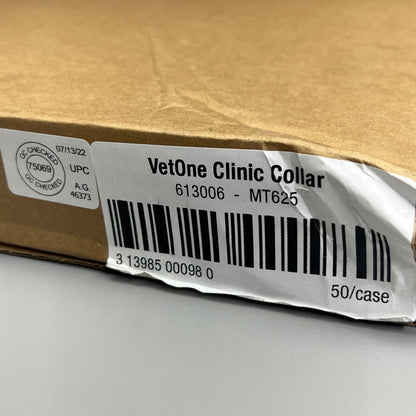 VETONE (50 PACK) Clinic Clear Collar Cones for dogs 25 cm MT625 (New)