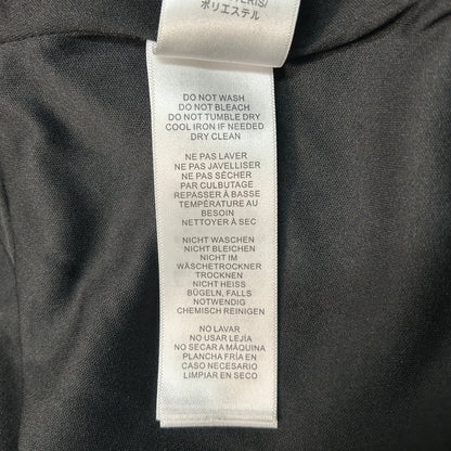 ADRIANNA PAPELL Velvet Tuxedo Top Black Size 12 (New)