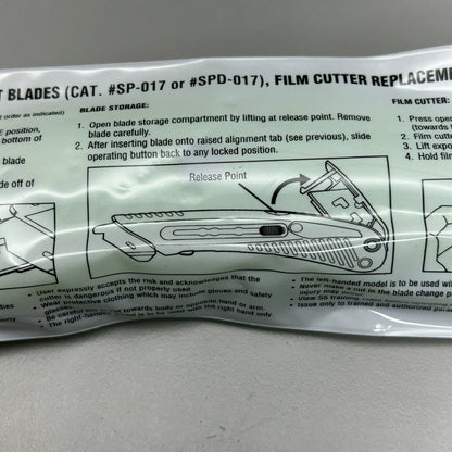 PACIFIC HANDY CUTTER 12-PACK! Right Handed Safety Box Tape Film Cutter (New)