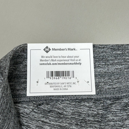 MEMBERS MARK Favorite Straight Leg Soft Pant Heather Grey Size Medium (New)