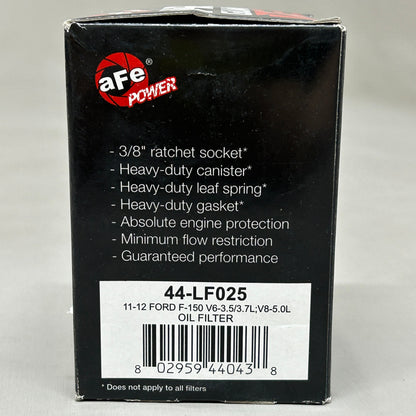 AFE Power Pro Guard D2 Oil Filter 44-LF025 (New)
