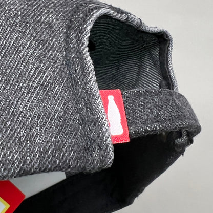 COCA-COLA Baseball Cap Strap Back Sz One Size Black 23635 (New)