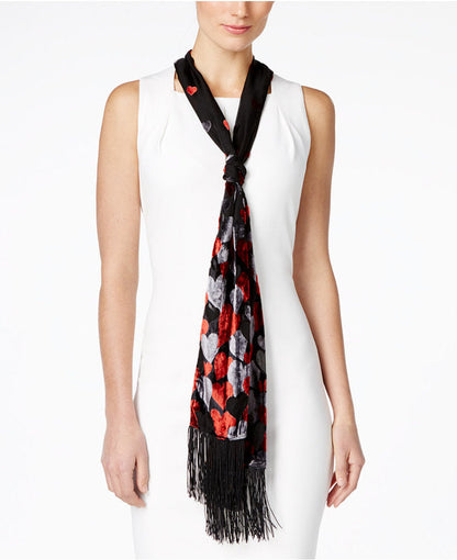 Inc International Concepts Velvet Hearts Skinny Scarf
