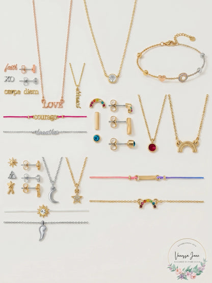 Rachel Rachel Roy Two-Tone Stud Earrings, Pendant Necklace & Bracelet 7-Pc.