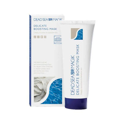 Dead Sea Spa Magik Delicate Boosting Mask - Natural Rejuvenating Face Mask for Sensitive Skin