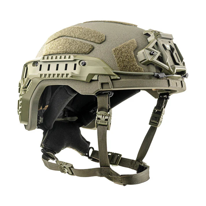 Team Wendy Rifletech - Stops AK-47 & AR-15 Rounds - NIJ III Helmet with No-Hole Design