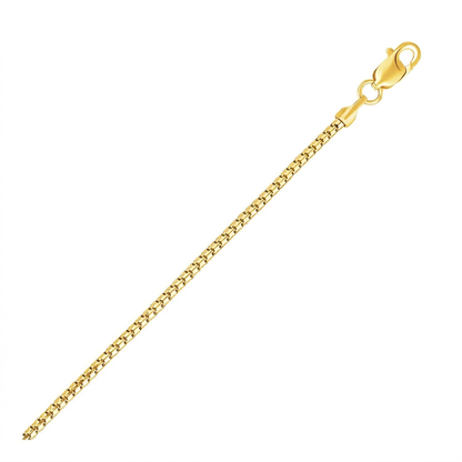 14k Yellow Gold Ice Chain 1.3mm