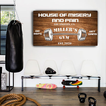 Gym Sign IV
