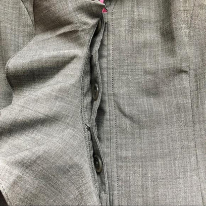 Anne Klein Ruffled Jacket, Size 4Petite
