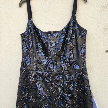 Dress the Population Women's Chloe Sequin Jumpsuit, Size Small