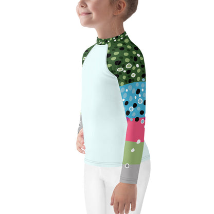 Kid Rainbow Trout Fishing Shirt (2T-7)