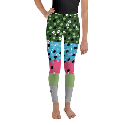 Rainbow Trout Youth Leggings (8-20)