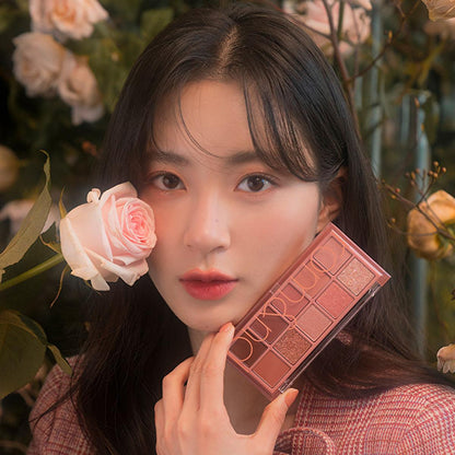 rom&nd Better Than Palette Eyeshadow Palette 02 Mahogany Garden - 10 Shade Eyeshadow Palette for Versatile Makeup Looks