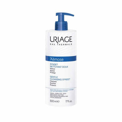 Uriage Xemose Gentle Cleansing Syndet 500ml - Soothing Relief for Dry, Sensitive Skin