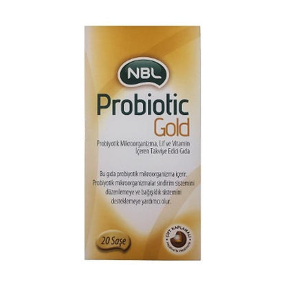 NBL Probiotic Gold - 20 Sachets Probiotic Supplement