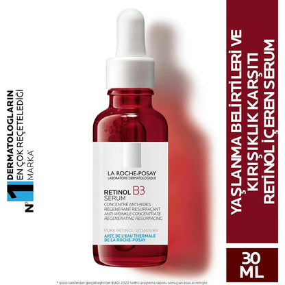 La Roche Posay Anti-Aging Retinol B3 Serum - Reduces Fine Lines & Wrinkles, 30 ml