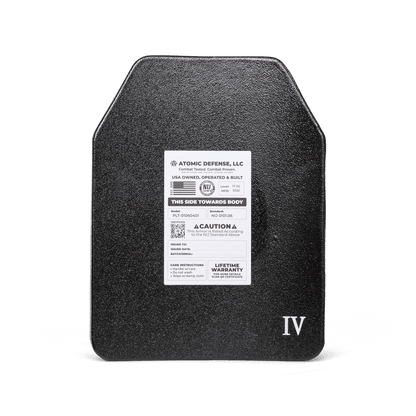 NIJ Level IV Body Armor Plate - ESAPI/XSAPI